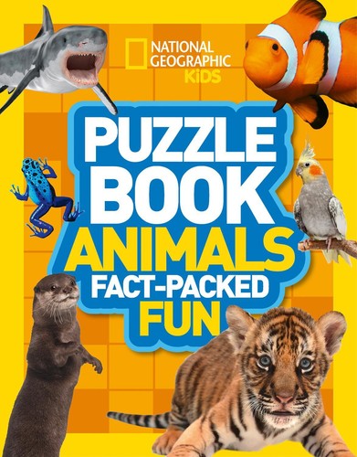 Puzzle book animals - puzzle,