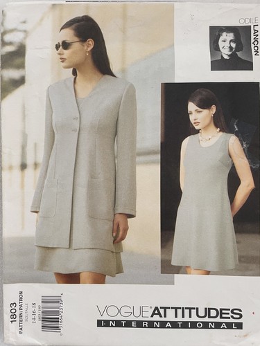 Vogue pattern 1996 jacket - vogue,