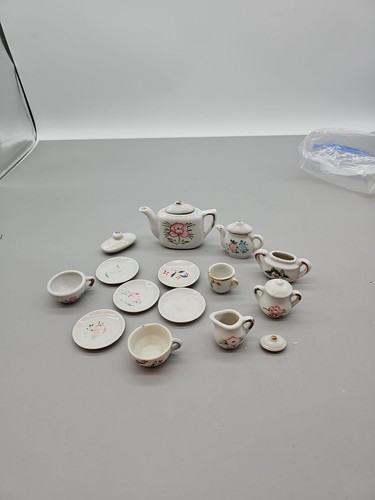Vintage miniature fine bone - miniature,