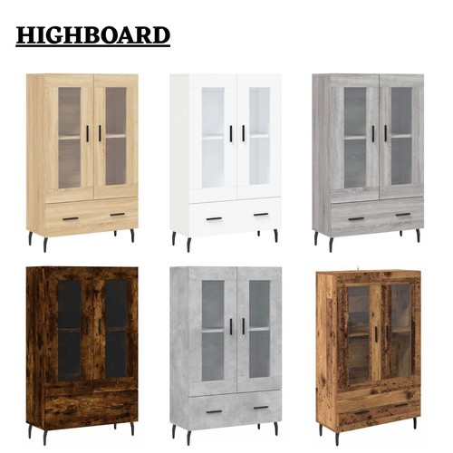 Highboard storage cabinet with - storage,