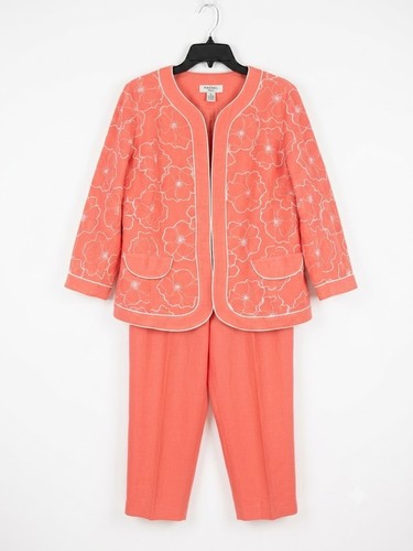 Rafael woman coral pinkfloral - coral,