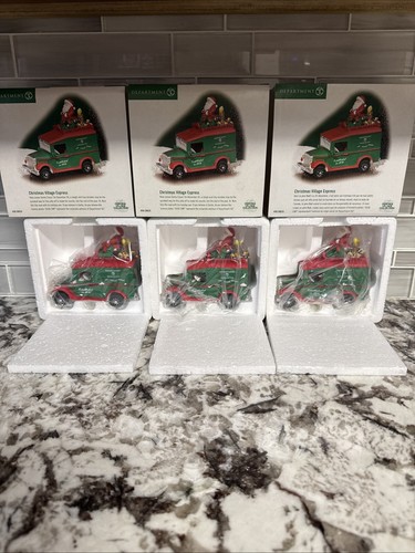 Dept set 3 - 3, christmas