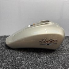 Indian Scout Fuel Tank In silver quartz metallic