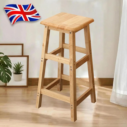 70cm high wooden bar stool - wooden,