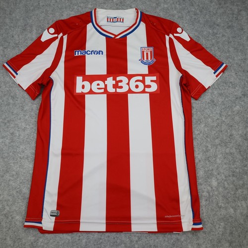 Stoke city shirt mens medium - city,