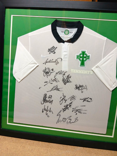 Celtic signed framed - celtic,