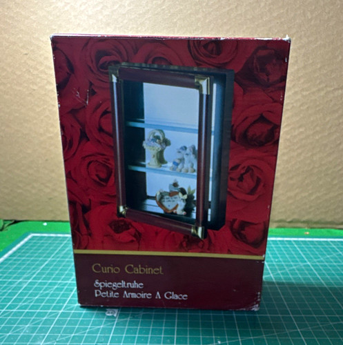 Wall mounted curio - mounted, cabinet