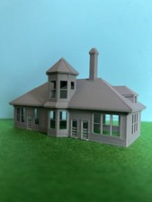 Rural Train Station 1:160 N Gauge Railway Station Building Model Train Scenery