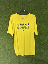 Brazil Football T-shirt 2002 World Cup Medium