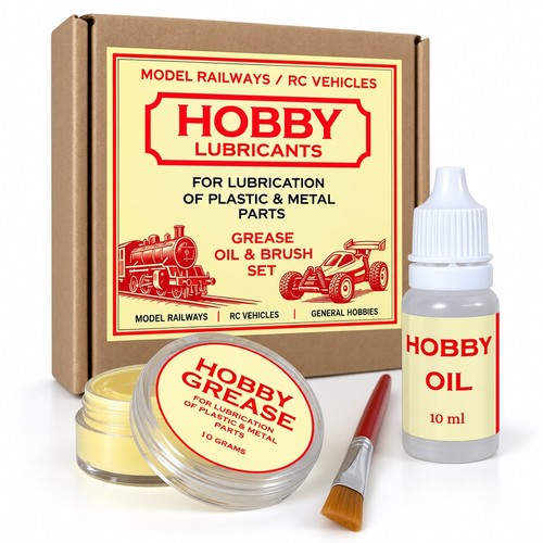 Hobby grease and oil set - hobby,
