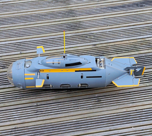 Vintage scale submarine - scale,