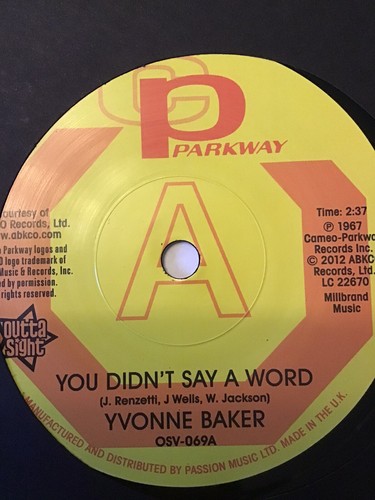 Yvonne baker you did nt - -,