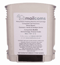 Pitney Bowes Connect+ & SendPro Compatible Black Standard Ink Cartridge - 787-3