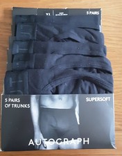M&S Autograph Supersoft Trunks