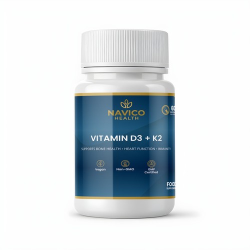 Navico health vitamin k2 - vitamin, d3
