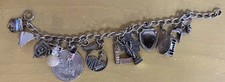 Vintage Silver Charm bracelet