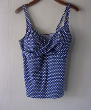 Gorgeous  Blue Polka Dot TU