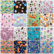 Printed poly cotton - cotton, fabrics