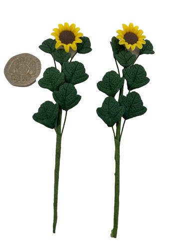 Dolls house tall sunflowers - sunflowers, x