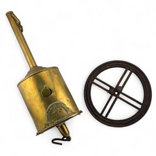 John Linwood - Early 19th Century Clockwork Brass "Bottle jack" or "Spit jack"