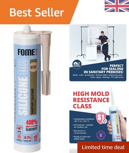 Tegra beige silicone sealant - beige,