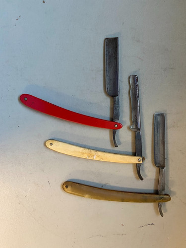 Vintage straight razors boxes - straight,