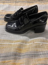 Zara Black Patent Heeled