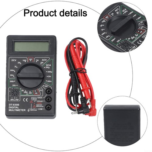 Dt830b lcd digital multi meter - digital, multi-meter