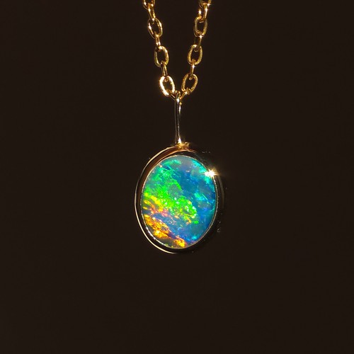 14k gold opal - 14k,