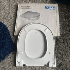 Roca The Gap Round Toilet Seat  : A801D22001 No Fixings 