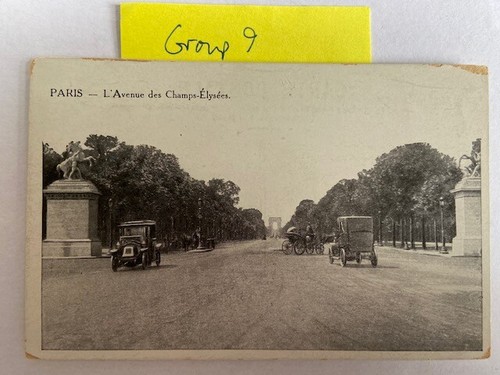 Paris avenue champs - l'avenue,