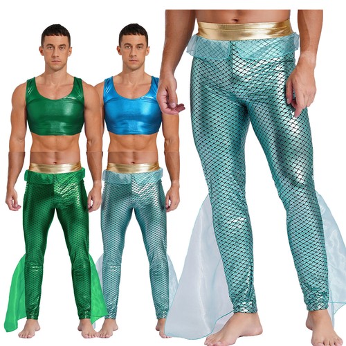 Men mermaid sea god - men,