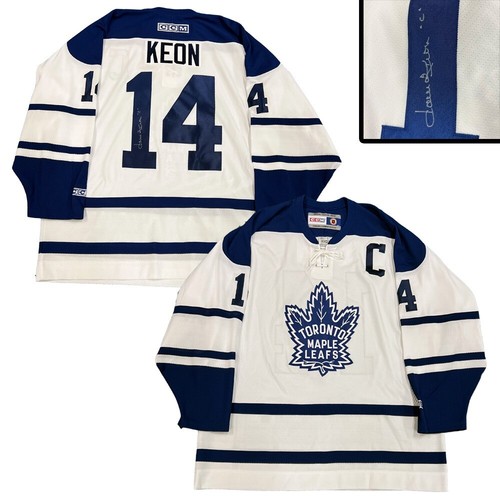 Dave keon signed toronto maple - dave,