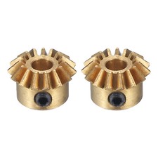 2pcs Bevel Gear Tapered Bevel