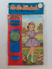 Vintage 1960's childs toy blue