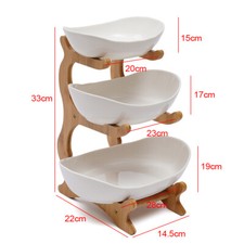3 Tier Bowl Holder Fruit