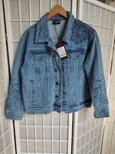 Ed Hardy Denim Jacket  size L