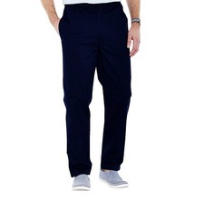 Mens Rugby Trousers Elasticated Waist Chinos Pants Casual Straight Leg 30 to 50