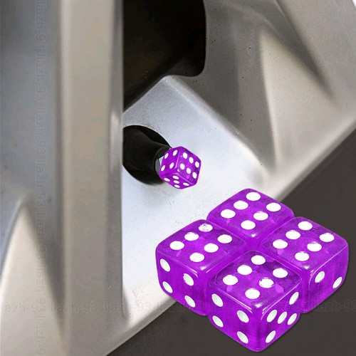 4pcs clear dice valve - valve, tyre