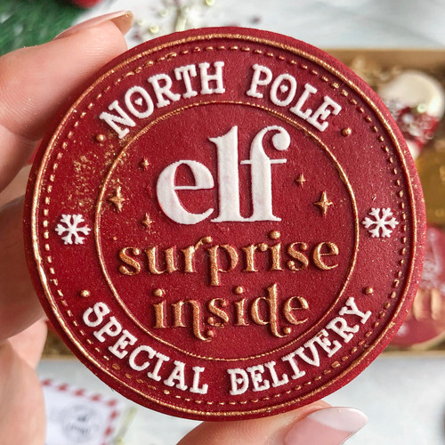 Christmas theme elf - , surprise