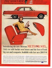 Magazine Ad 1962 Mercury