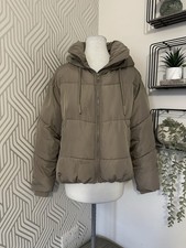 Zara beige puffer jacket size