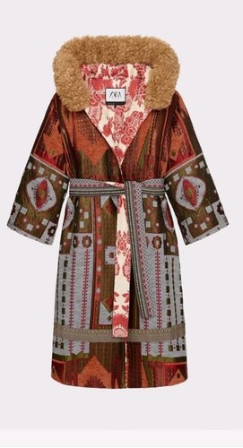 Zara atelier jacquard - jacquard, coat