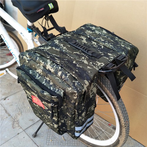 Bike pannier bag 35l camo - bike,