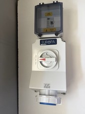 63A Interlocked Socket RCD