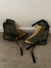 Stihl protective chainsawing gaiters.