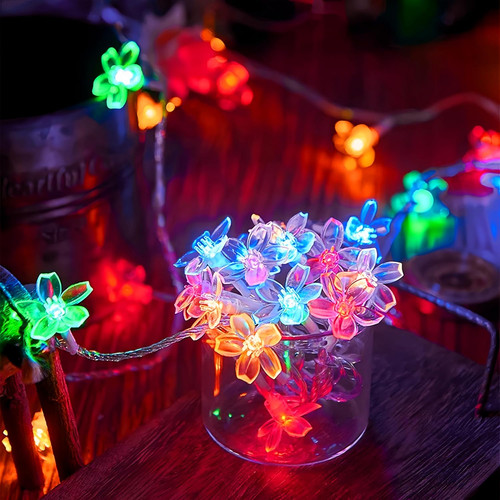 Flower fairy string lights - flower, 6m