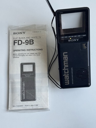 Sony watchman handheld - sony,