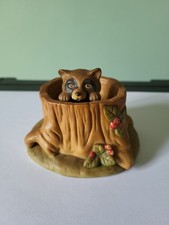 A FRANKLIN PORCELAIN WOODLAND