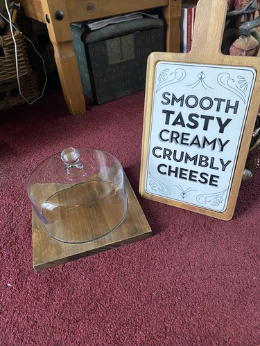 Small handmade wooden - wooden, cheese